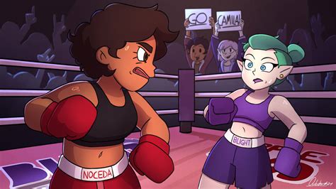Camila Noceda Vs Odalia Blight Boxing Comm By Herosmacker On Deviantart