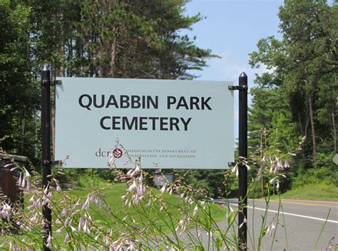Quabbin Park Cemetery The Pelham Historical Society Pelham