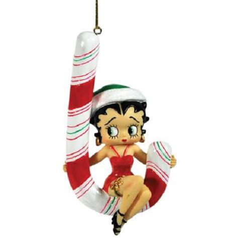 Candy Cane Betty Boop Christmas Tree Ornament Decoration 20144 New