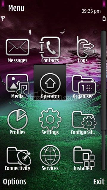 Pink Sunset Free Symbian S60 5th Edition 360x640 Theme Download