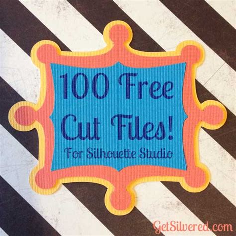 Celebrating 100 Free Silhouette Cutting Files
