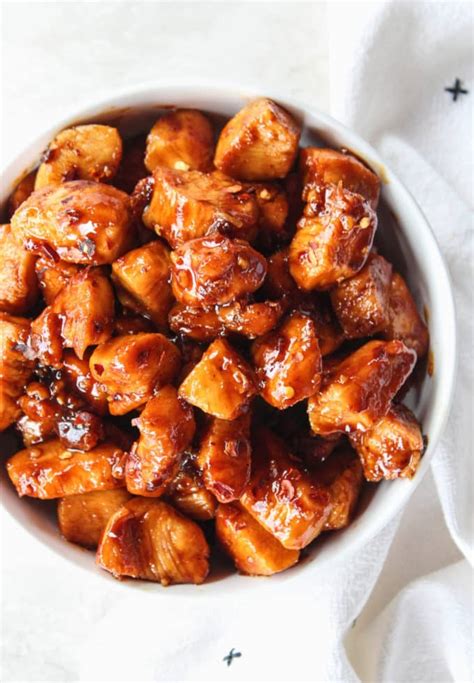 Sweet And Spicy Chicken Bites The Whole Cook