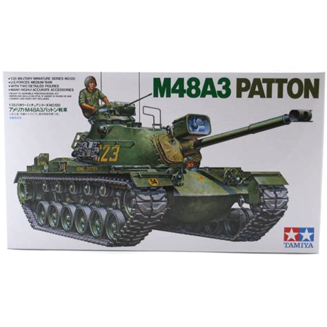 Tamiya M48a3 Patton Tank Model Set Scale 135 35120 New 766150243673