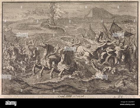 Destruction Of The Egyptian Army In The Red Sea Stock Photo Alamy