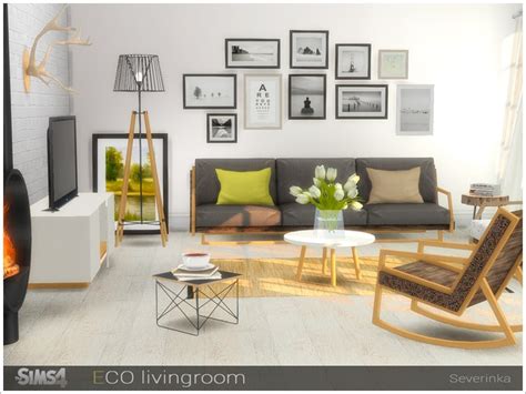 The Sims Resource Eco Livingroom