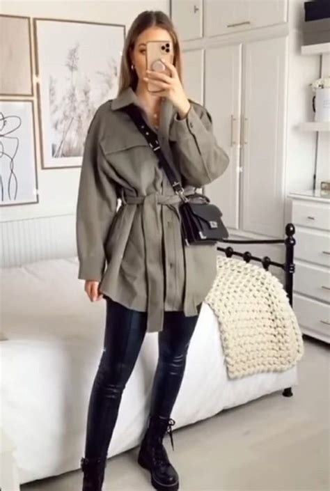 Winter Outfits Casual Outfits Fashion Outfits Peacoat Trench Coat