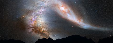 Nasas Hubble Shows Milky Way Is Destined For Head On Collision With