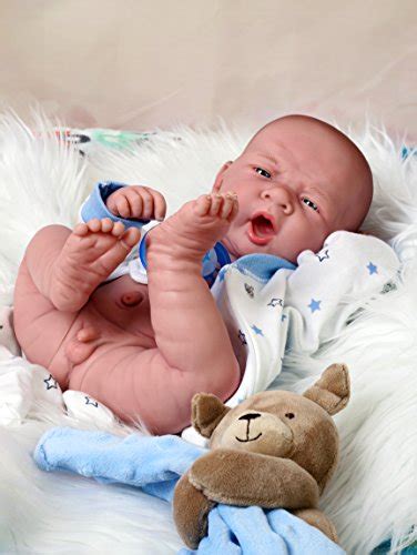 Cute And Beautiful Baby Boy Sooo Sweet Preemie 14 Inches Life Like Reborn Pacifier Doll Extras