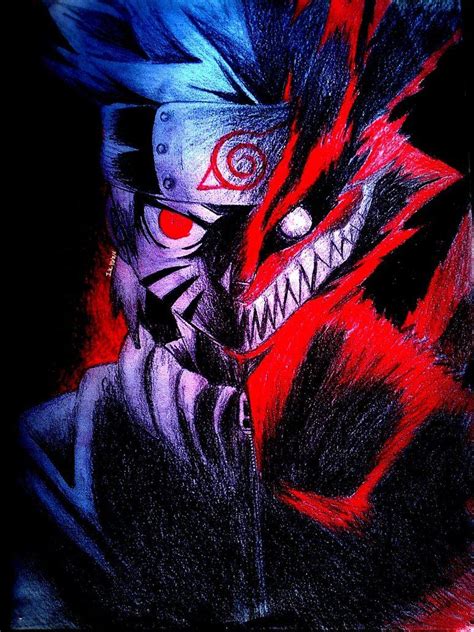 Naruto Nine Tail Demon Form Wallpapers Wallpaper Cave