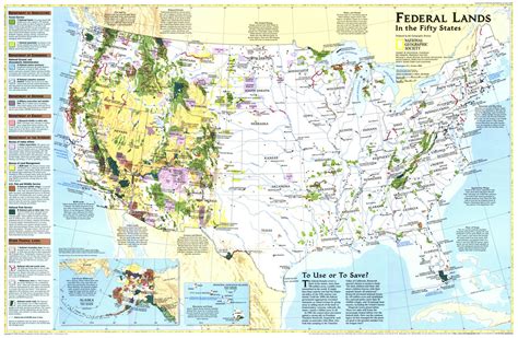 Usa Federal Lands In The Fifty States 1996 Flickr