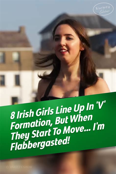You Ll Be Lost For Words When This V Formation Of Irish Girls Start To Dance In 2020 Irish