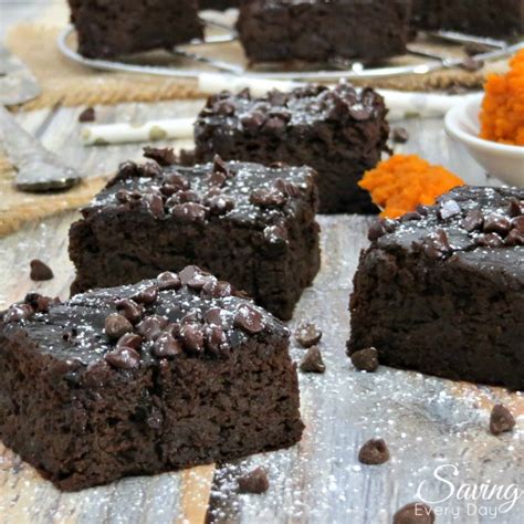 Pumpkin Brownies Easy Fudgy Flourless And Delicious