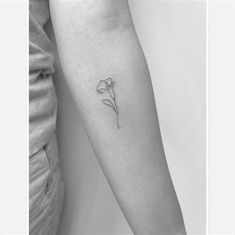 Discover More Than Calla Lily Flower Tattoo Latest In Eteachers