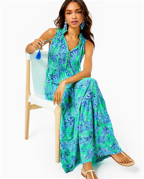 Lilly Pulitzer Malone Maxi Dresses Images 2022