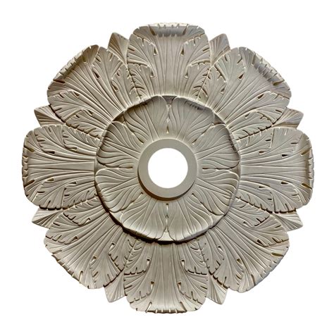 Refined Hand Cast All Natural Ceiling Medallions And Ceiling Rosettes