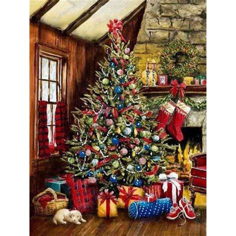 GIFTS FOR CHRISTMAS Diamond Painting Kit | Christmas art, Christmas