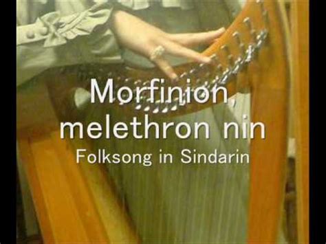 Folksong In Sindarin Elvish YouTube