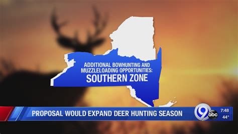 Nys Proposal To Expand Deer Hunting Season Youtube
