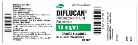 Dailymed Diflucan Fluconazole Tablet Diflucan Fluconazole Powder