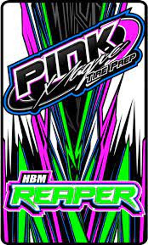 Pink Magic Reaper Tire Prep Gallon Trj Karting