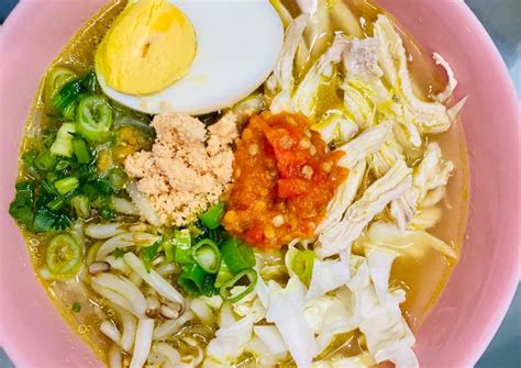 Walaupun sekilas terlihat ribet cara membuatnya, ternyata cara membuat soto lamongan ayam ini cukup mudah dan gampang di. Resep Soto Ayam Lamongan - Foody Bloggers