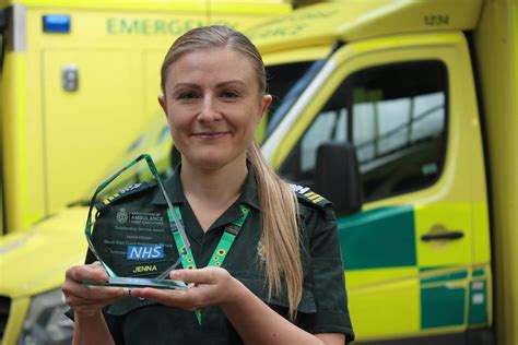 Medway Paramedic Recognised For Outstanding Service Nhs South East