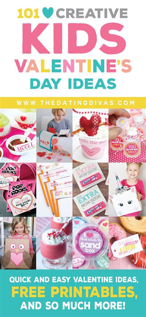 Luckily, there are lots of toy alternatives that last longer than chocolate or candy hearts—and that are just plain fun. 100 Kids Valentine's Day Ideas {Treats, Gifts & More} - The Dating Divas