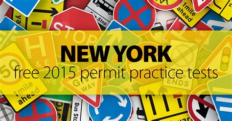 Sample test questions will help you pass the dmv permit test the first . FREE NY DMV Permit Practice Test (NY) 2016