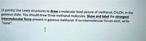 Solved2 Points Use Lewis Structures To Draw Molecular Level Picture
