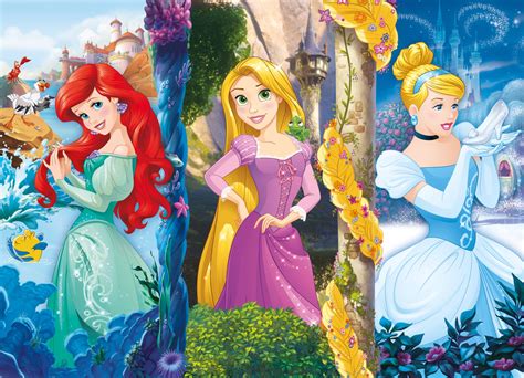 Ariel Rapunzel And Cinderella Disney Princess Photo 43716829 Fanpop