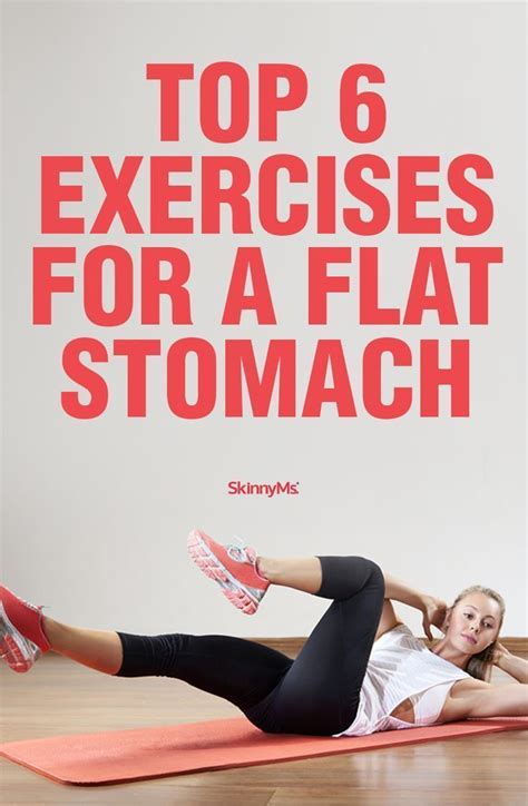 Top 6 Exercises For A Flat Stomach Workout For Flat Stomach Exercise