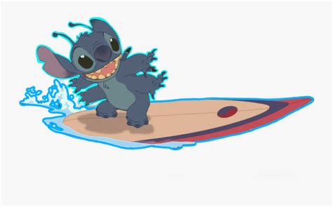Lilo And Stitch Surfboard Svg