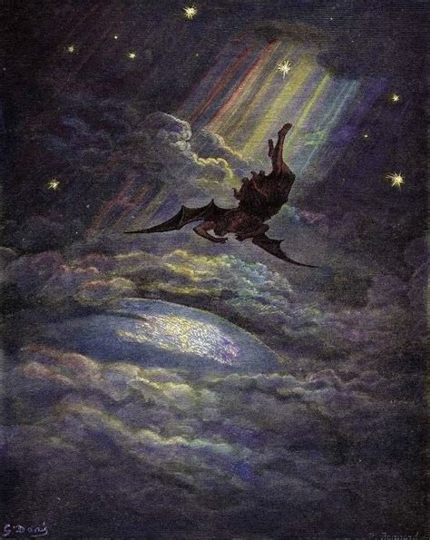 “satan Descends Upon Earth” Gustave Dore 1866 Mormonwitch