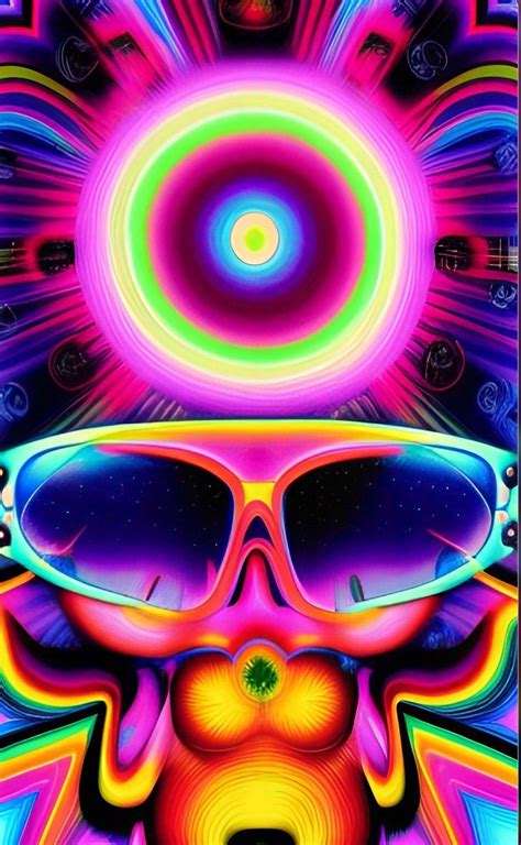 Trippy Psychedelic Cool Art Crazy