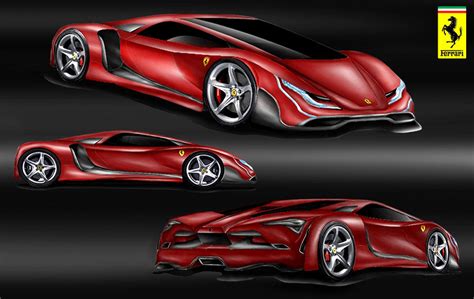 Ferrari Supercar Design Concept By Toyonda On Deviantart