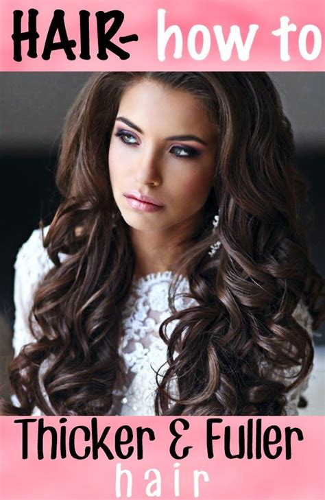 Instead of major body, finer hair can often appear flatter and have less movement. How to make your fine Hair look Thicker and Fuller ...