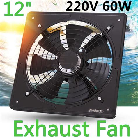 Exhaust fans are a means to make sure the appropriate ventilation in your home. Kitchen Ventilator Axial Industrial Wall Fan 220V 12 inch ...