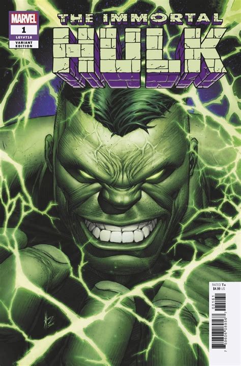The Immortal Hulk 1 2018 Variant Cover By Dale Keown Hulk Comic