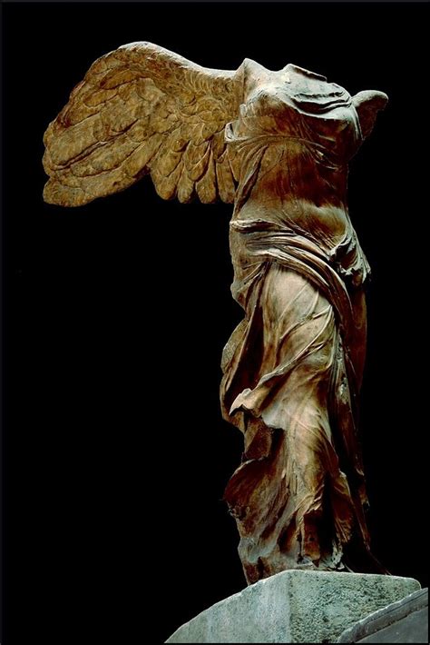 The Winged Victory Of Samothrace Also Called The Nike Of Samothrace Is A 2nd Century Bc