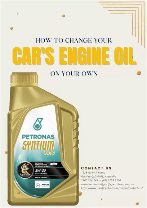 Ppt How To Change Your Cars Engine Oil On Your Own Powerpoint