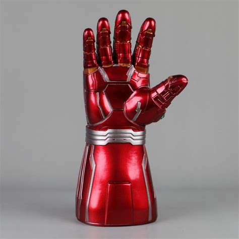I became iron man in strucid! Avengers Endgame Iron Man Gauntlet Gloves Stone Movable ...