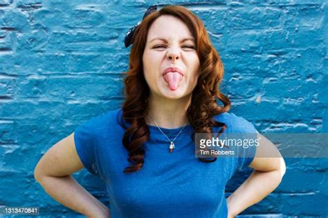 Red Head Sticking Out Tongue Photos And Premium High Res Pictures Getty Images