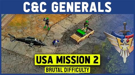 Candc Generals Usa Mission 2 Treasure Hunt Brutal Patch 108