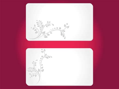 Cut the template along the straight line and line it up with the spine of the card. Floral Cards Templates