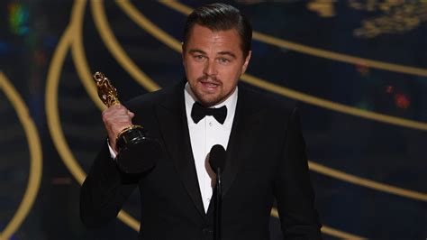 Leonardo Dicaprio Wins Best Actor Oscar For The Revenant Abc7 Chicago