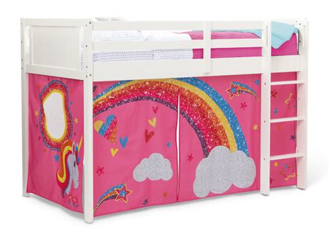 Jojo Siwa Loft Bed Tent Curtain Set For Twin Loft Delta Children