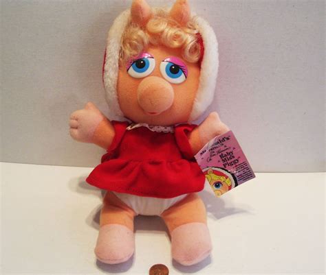 Mcdonalds Christmas Baby Miss Piggy 105 In With Tag Muppets Plush
