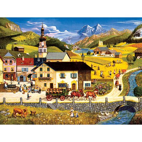 Austria 500 Piece Jigsaw Puzzle Spilsbury