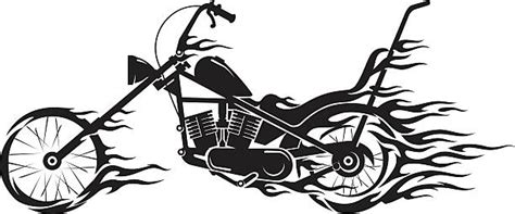 Chopper Motorcycle Illustrations Royalty Free Vector Graphics And Clip