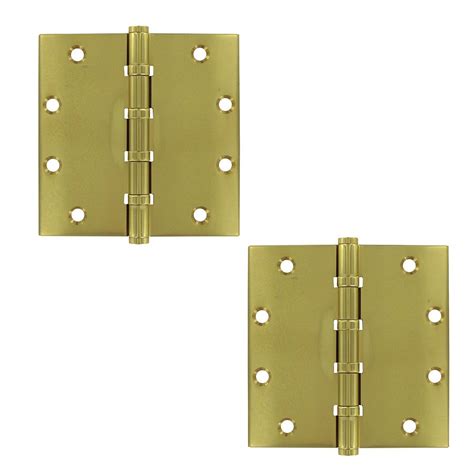 Solid Brass Door Hinges Collection Solid Brass 5 X 5 4 Ball Bearing